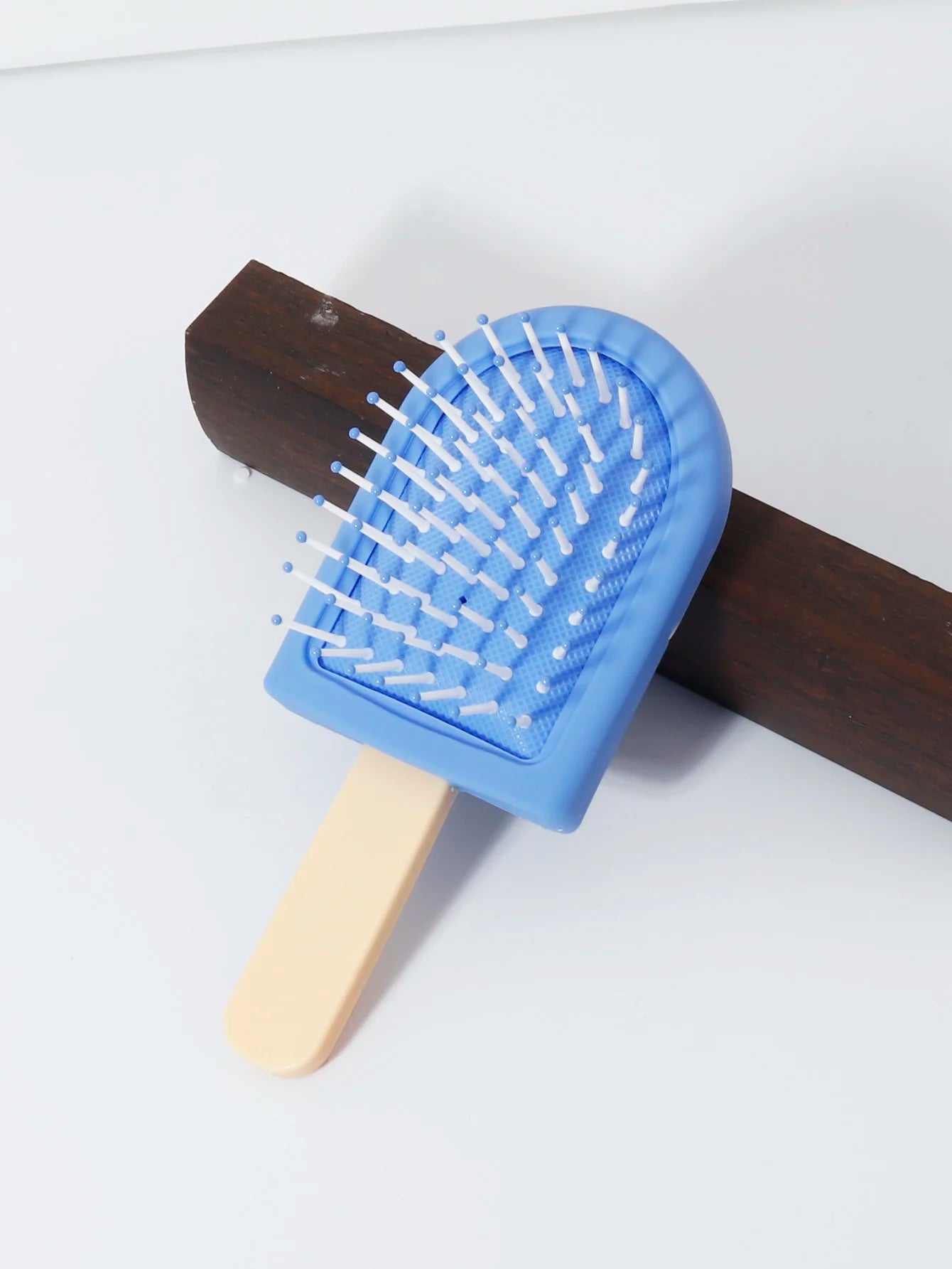 1 ice cream shaped new mini air cushion brush anti-static cartoon scalp massage comb,Special for real hair wigs