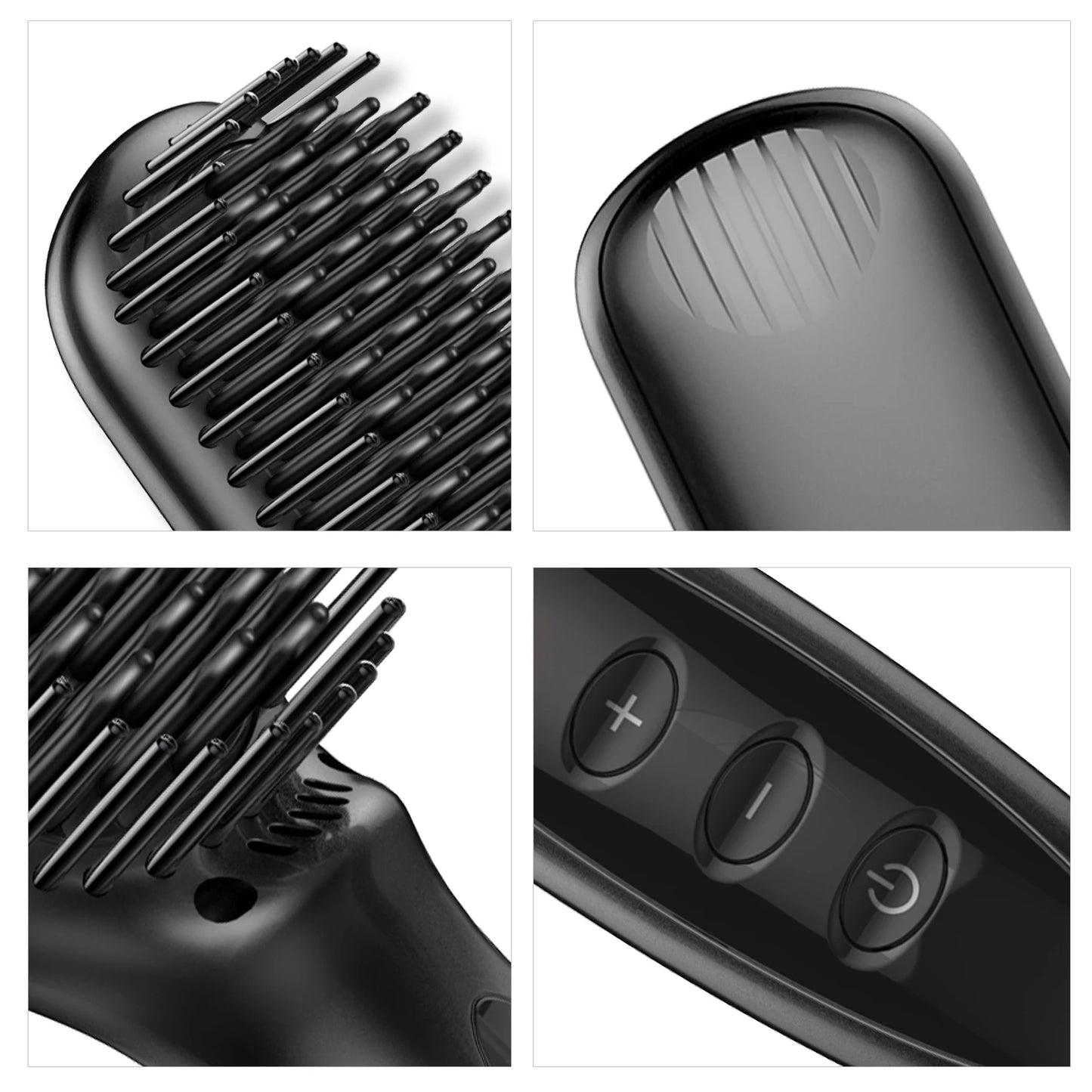 Electric Hot Comb Multifunctional Straight Hair Straightener Comb Negative Ion Anti-Scalding Styling Tool Straightening Brush