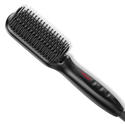 Electric Hot Comb Multifunctional Straight Hair Straightener Comb Negative Ion Anti-Scalding Styling Tool Straightening Brush