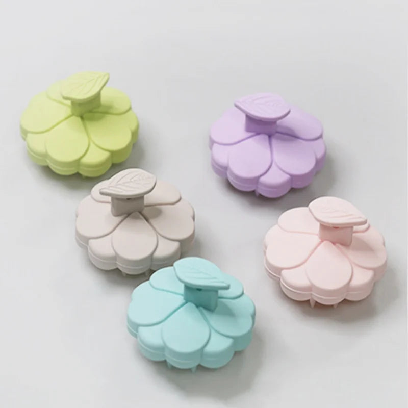 Multi Functional Silicone Shampoo Brush Dry Wet Dual Use Scalp Massage Comb Body Cleaning Bath Massager Salon Hairdressing Tools