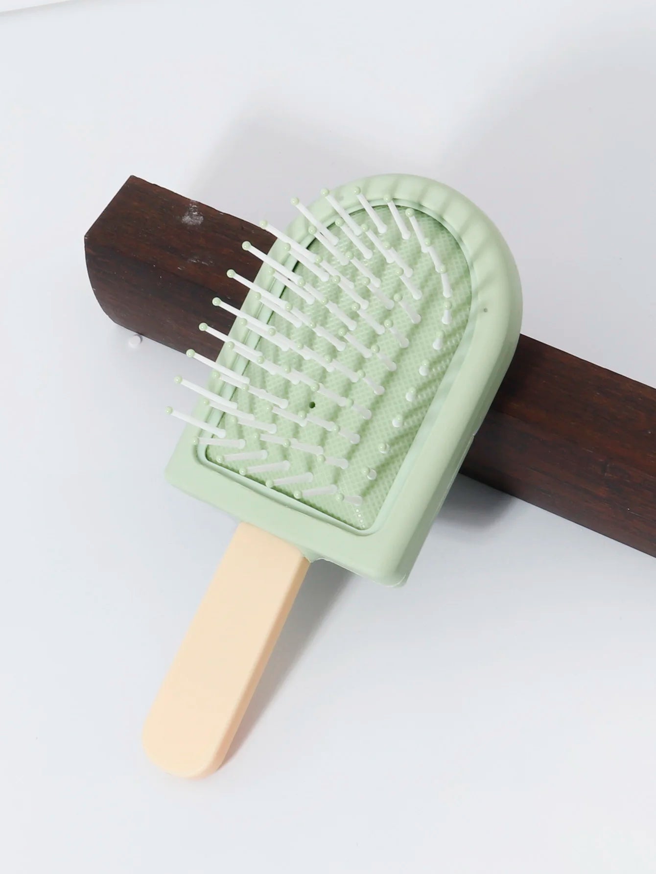 1 ice cream shaped new mini air cushion brush anti-static cartoon scalp massage comb,Special for real hair wigs