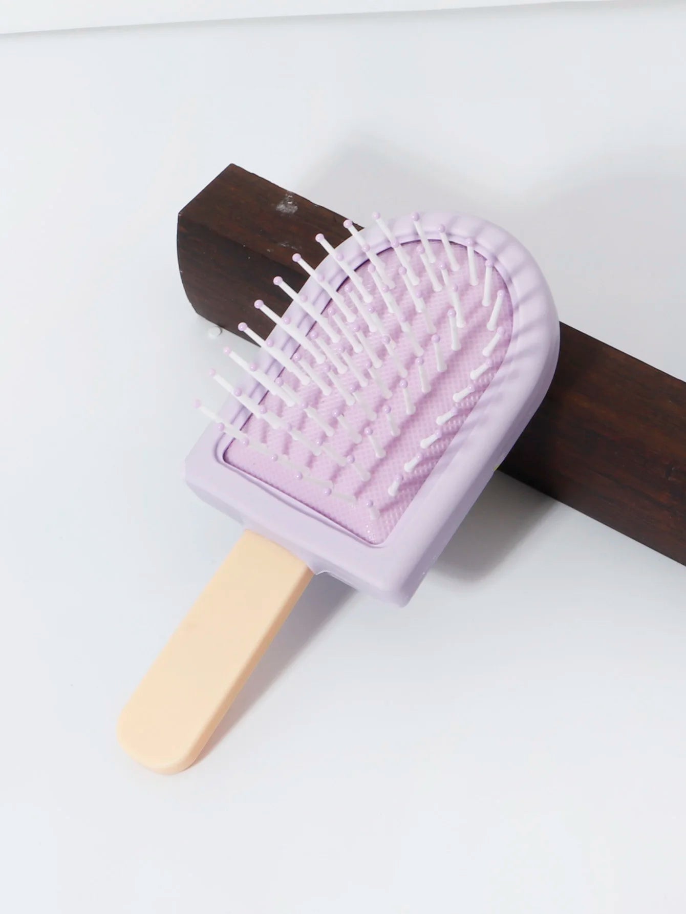 1 ice cream shaped new mini air cushion brush anti-static cartoon scalp massage comb,Special for real hair wigs