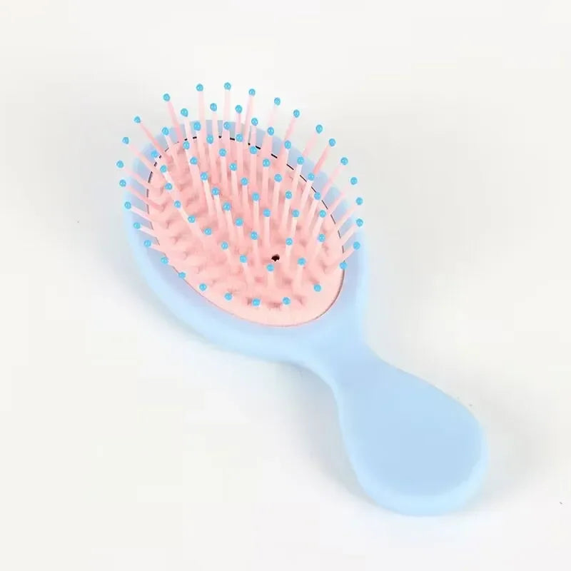 1pcs Mini Detangler Hair Brushes Massager Anti Static Air Bag Hair Comb Wet and Dry Portable Hairbrush Salon Styling Accessories