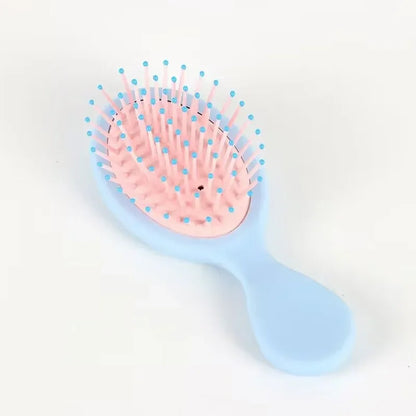 1pcs Mini Detangler Hair Brushes Massager Anti Static Air Bag Hair Comb Wet and Dry Portable Hairbrush Salon Styling Accessories