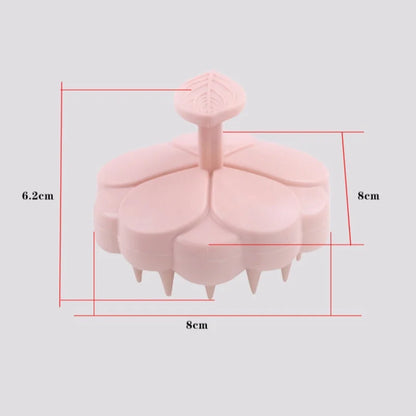 Multi Functional Silicone Shampoo Brush Dry Wet Dual Use Scalp Massage Comb Body Cleaning Bath Massager Salon Hairdressing Tools