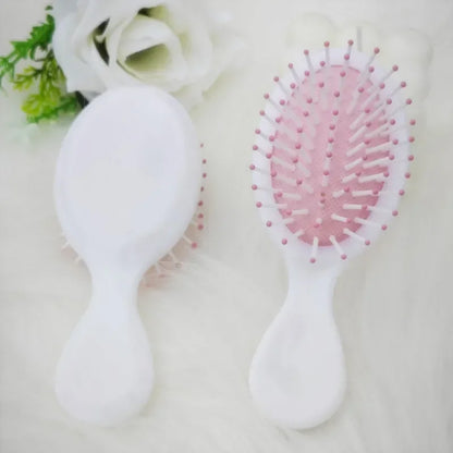 1pcs Mini Detangler Hair Brushes Massager Anti Static Air Bag Hair Comb Wet and Dry Portable Hairbrush Salon Styling Accessories
