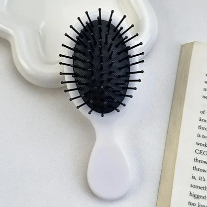 1pcs Mini Detangler Hair Brushes Massager Anti Static Air Bag Hair Comb Wet and Dry Portable Hairbrush Salon Styling Accessories
