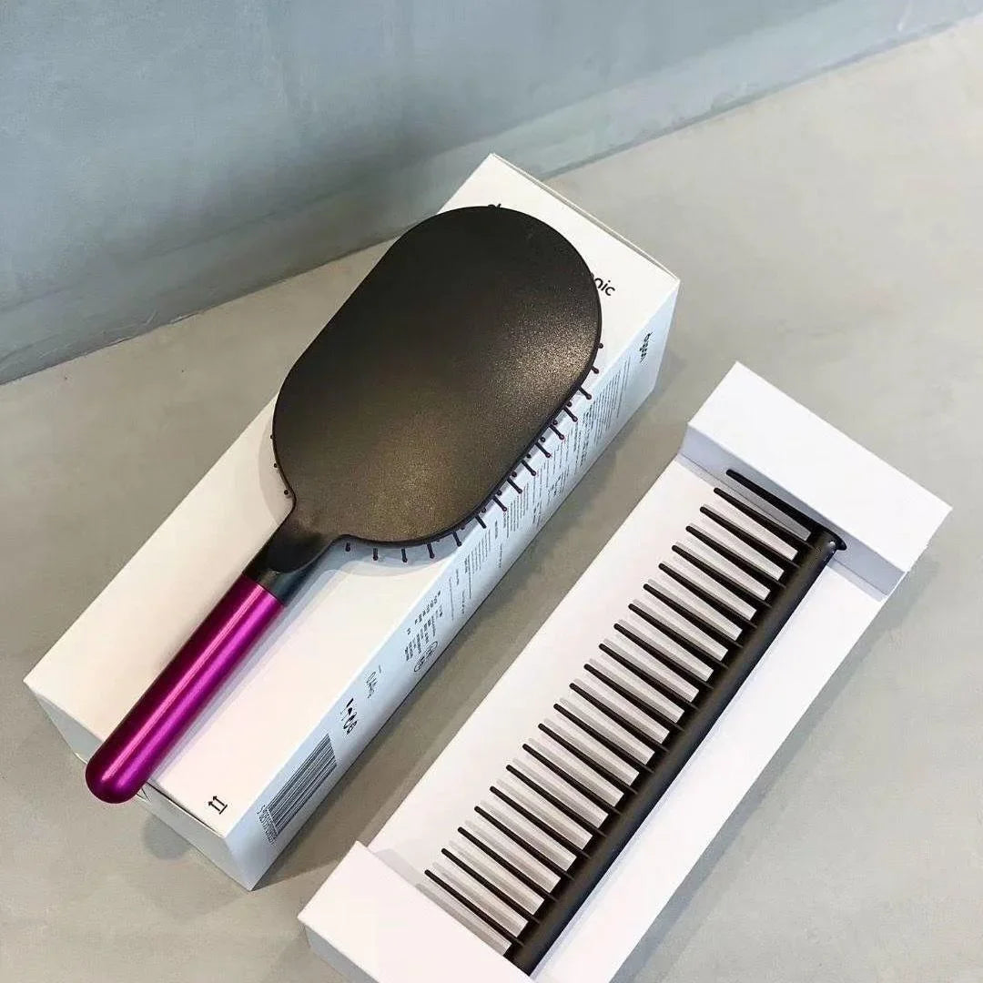 New For Dyson Airbag Comb+Wide Tooth Comb+Cylinder Comb Massage Airbag Hairbrush Hairdressing Curly Styling Set Kit