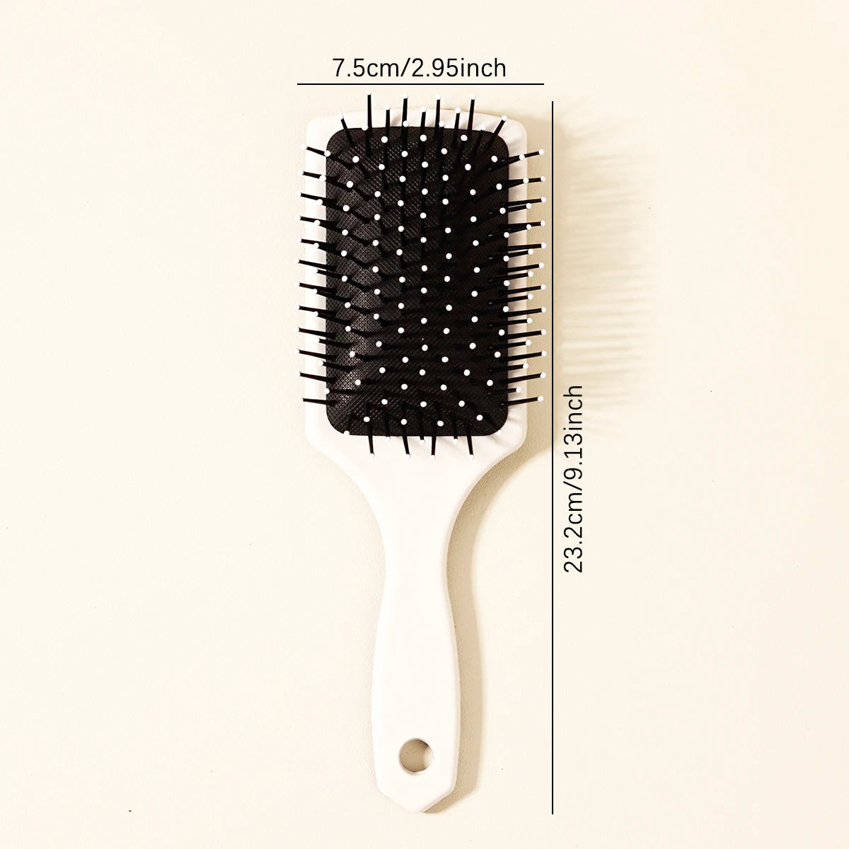 All hair types exfoliating brush, floral pattern air cushion massage brush ABS plastic handle,Special for real hair wigs