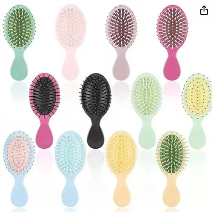 1pcs Mini Detangler Hair Brushes Massager Anti Static Air Bag Hair Comb Wet and Dry Portable Hairbrush Salon Styling Accessories