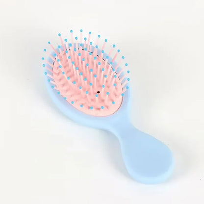 1pcs Mini Detangler Hair Brushes Massager Anti Static Air Bag Hair Comb Wet and Dry Portable Hairbrush Salon Styling Accessories